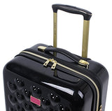 BETSEY JOHNSON Heart To Heart 20" Expandable Hardside Carry-On Spinner (Heart To