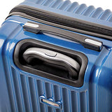 Mia Toro Mia Viaggi Italy Lucca Hardside 24 Inch Spinner, Red