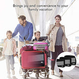 Defway Packing Cubes Travel Luggage Organizers - 3 Set Compression Cubes Bags