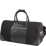 BEBE Mandy Weekend Travel Bag for Women, Black One Size
