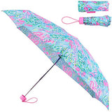 Lilly Pulitzer Women's Mini Travel Umbrella, Best Fishes