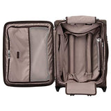 Travelpro Luggage Platinum Elite 20" Carry-On Intl Expandable Rollaboard W/Usb Port, Rich Espresso