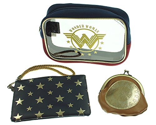 Dc Comics Wonder Woman Juniors Cosmetic Make Up Bag