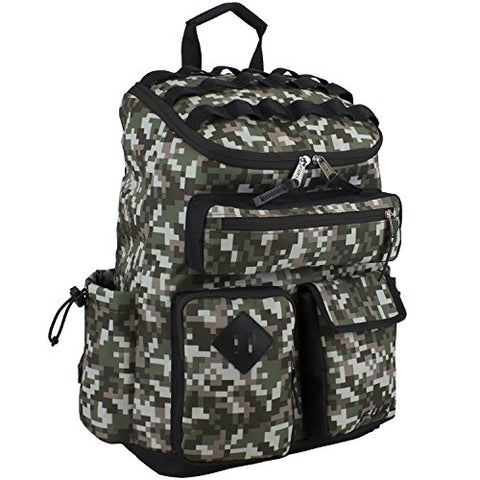 Fuel Multi-Pocket Cargo Backpack with High Capacity Top-Loader Entry