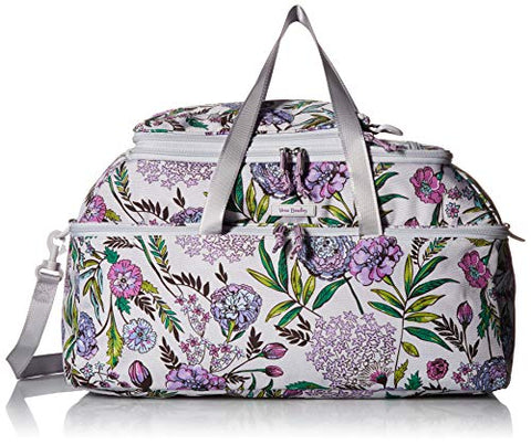 Vera Bradley Lighten Up Convertible Travel Bag, Lavender Botanical