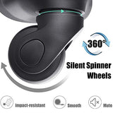 Hardshell Luggage Sets 3 PCS Spinner Suitcase with Tsa Lock Lightweight Black