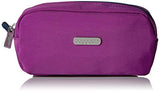 Baggallini Square Cosmetic Case, Magenta/Pacific