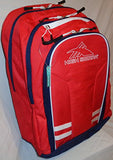 High Sierra Blaise Backpack With 15In. Laptop Pocket, Crimson/True Navy/White