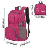 35L - The Most Durable Lightweight Packable Backpack Water Resistant Travel Hiking Daypack for