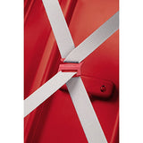 Samsonite S'Cure Hardside Checked Luggage with Spinner Wheels, 30 Inch, Crimson Red