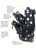 Tilami New Antifouling Design 18 Inch Human Engineering Design Laptop Wheeled Rolling Backpack