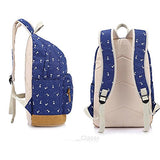 S Kaiko Canvas Backpack School Bakcpack School Bag Daypack Teenager Rucksack