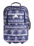 Roxy Womens Wheelie Rolling Suitcase Luggage Akiya Combo Blue Print