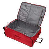 Skyway Mirage Superlight | 3-Piece Set | 24" and 28" Expandable Spinners, Travel Pillow (Formula 1 Red)