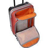 eBags TLS Hybrid (Hardside/Softside) Spinner Expandable Luggage - 22-inch - Carry-On - (Brushed Indigo)