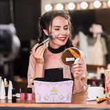 6 Pieces Makeup Bag Toiletry Pouch Waterproof Cosmetic Bag with Zipper Travel Packing Bag 8.7 x 5.3 Inch Small Cosmetic Bag Accessory Organizer for Women and Men (Unicorn Style)