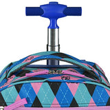 Pacific Gear Treasureland Polycarbonate Molded Ultralight Rolling And Shoulder Backpack,