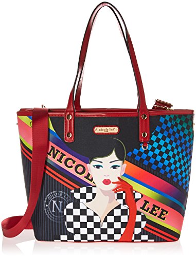 Multi-Functional Red Tote Diaper Bag with Changing Mat