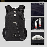 FreeBiz Large Vollume Travel, Business, Travel, Sports, Work & School Water Repellent Laptop