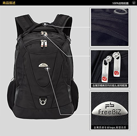 FreeBiz Large Vollume Travel, Business, Travel, Sports, Work & School Water Repellent Laptop