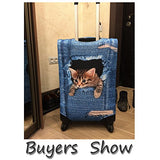 Freewander Luggage Tag Washable Luggage Covers Travel Elastic Suitcase Skin (Medium(22''-26'')