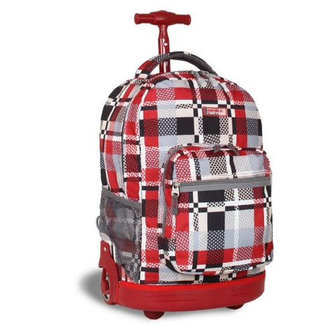 JWorld Sunrise Campus Rolling Backpack (Star)