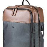 Cloe Uomo Water Resistant Laptop Backpack in Brown Color