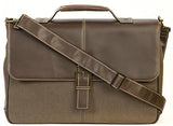 Boconi Bryant Lte Brokers Bag (Heather Brown With Houndstooth)