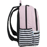Fuel Ultimate Girls Concept Backpack, Rose Sand/Nautical Strip/Iridescent trim