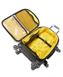 Travelpro Bold 26” Expandable Checked Luggage Spinner, Lightweight, Rugged, Blue/Black