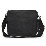 Harwish Men'S Multifunctional Canvas Messenger Handbag Outdoor Sports Over Shoulder Crossbody