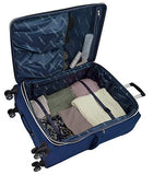 London Fog Northwood 28" Expandable Spinner, Navy