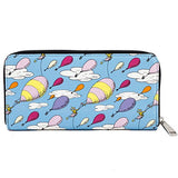 Loungefly Dr. Seuss The Places You'll Go Mini Backpack Wallet Set (Light Blue)