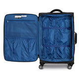 it luggage 21.5" Stitched Squares Lightweight Case, Aqua Blue