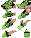 FakeFace Lightweight Foldable Packable Handy Travel Outdoor Sport Backpack Daypack Backpack - Water