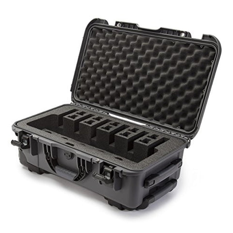 Nanuk 935 Waterproof Professional Gun Case With Foam Insert For 6Up - Graphite