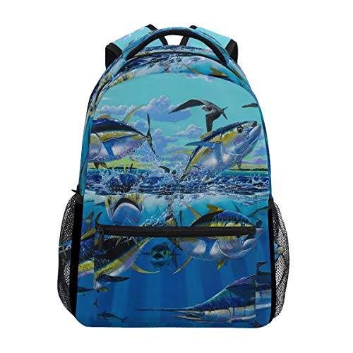 Shop Stylish Tuna Yellowfin Fish Backpack- Li – Luggage Factory