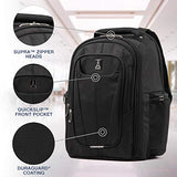 Travelpro Luggage Maxlite 5 17.5" Lightweight Under Seat Laptop Backpack, Black, One Size