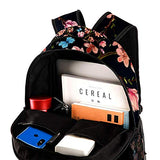 LORVIES Butterflies Tropical Japanese Flowers Magnolia Flowers Backpacks for Traveling Hiking Shopping