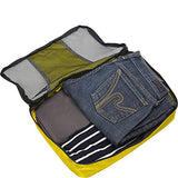 eBags Medium Packing Cubes for Travel - 3pc Set - (Canary)