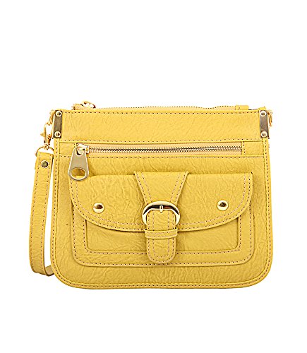 Mellow World Hipster Hb2808 Cross Body Bag, Mustard, One Size