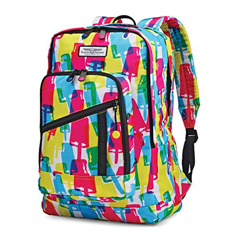 American Tourister Keystone Backpack, Popsicle, 18"