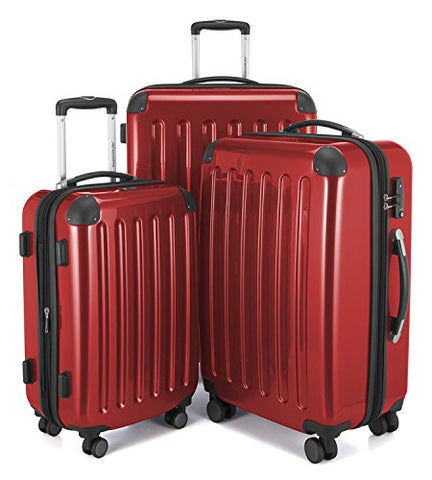 Hauptstadtkoffer Luggages Sets Glossy Suitcase Sets Hardside Spinner Trolley Expandable (20“, 24“ &