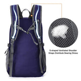 G4Free Lightweight Backpack 35L Water Resistant Travel Hiking Daypack Handy Packable Backpack for