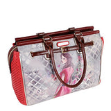 Nicole Lee Daisy Print Overnighter, Red, One Size