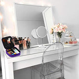 Professional Makeup Bag for Women Portable Train Case Cosmetic Bag Organizer Make Up Artist Storage