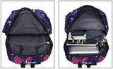 Scarleton Patterned Backpack H204016 - Purple