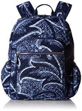 Vera Bradley Iconic Campus Backpack, Signature Cotton, Indio
