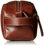 Timberland Men'S Nevada Leather Travel Kit, Cognac