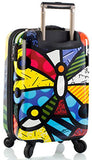 Heys America Multi -Britto Butterfly 21-Inch Carry-On Spinner Luggage